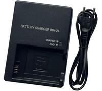 MH-24 Chargeur de Batterie pour Nikon EN-EL14/14A, Charger Appareils Photo Reflex Compatible avec Nikon D3100 D3200 D3300 D3400 D3500 D5100 D5200 D5300 D5500 D5600 P7000 P7100 P7700 P7800