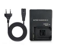 MH-24 Chargeur pour EN-EL14 EN-EL14A, Chargeur Rapide Compatible avec Nikon D3100 D3200 D3300 D3400 D3500 D5100 D5200 D5300 D5500 D5600 P7000 P7100 P7700 P7800 Appareils Photo Reflex