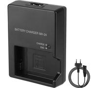 Mh-24 Chargeur Pour En-El14 En-El14A,Chargeur Rapide Compatible Avec Nikon D3100 D3200 D3300 D3400 D3500 D5100 D5200 D5300 D5500 D5600 P7000 P7100 P7700 P7800 Appareils Photo Reflex