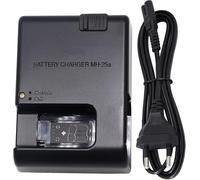 Mh-25A Chargeur De Batterie Pour Compatible Avec En-El15C En-El15 En-El15A En-El15B Batterie Nikon D850 D750 D7500 D7200 D7000 D7100 Coolpix Z5 Z6 Z7 D610 D600 D800 D810 Appareil Photo & 100[Z917]
