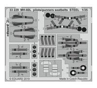 Mh-60l Pilots/gunners Seatbelts Steel For Kitty Hawk - 1:35e - Eduard Accessories G