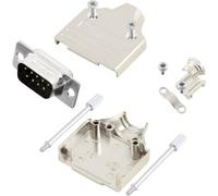 MH Connectors MHDM9-DM9P-K Kit embase SUB-D mâle 180 ° Nombre de pôles: 9 fût à souder