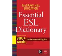 Mh Education Essential Esl Dictionary