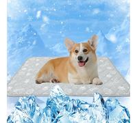 MH MYLUNE Home Tapis rafraîchissant d'été et Tapis de Couchage pour Chien (Taille L - 28 x 39)