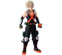 MHA Bakugou Katsuki Figurine debout Smile Ver. 22 cm | MHA Figurine d'action en PVC pour bureau, statue de collection, cadeau d'anniversaire pour les fans