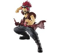MHA Figurine d'anime Kirishima Eijiro 13 cm Statue Battle Edition Accessoires PVC Modèle Décoration de bureau pour les fans d'anime