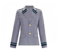 MHA Midoriya Izuku Cosplay Anime Personnage Uraraka Ochako Vêtements MHA Anime Cosplay Uniforme scolaire Veste de performance sur scène