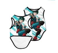 MHA Pet Apparel Midoriya Izuku/Bakugo Katsuki/All Might Costume de dessin animé pour chiens et chats
