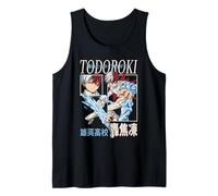 MHA Todoroki Framed Action Poses Collage U.A. High Anime Débardeur