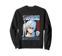 MHA Todoroki Modern Portrait Collage with Kanji Anime Sweatshirt