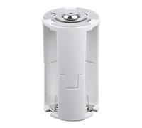 MHADBKH 1 adaptateur convertisseur de batterie 3 AA vers D 3 piles AA vers 1 D taille boîtier boîtier convertisseur accessoires