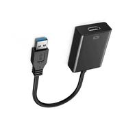 MHADBKH Adaptateur USB 3.0 1080p vers vidéo pour sortie vidéo et son haute définition avec Plug and Play