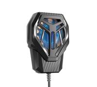 MHADBKH Appareil de refroidissement mobile avec clip arrière pour téléphone portable pour un fonctionnement fluide dans un environnement à haute température Ventilateur de refroidissement silencieux