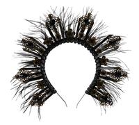 MHADBKH Bandeaux de fête de carnaval en forme de couronnes sacrées pour femme, bandeau de maquillage pour Halloween, prise de photos
