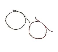 MHADBKH Bijoux tressés à la main traditionnels tressés à la main pour les couples avec des facteurs chinois traditionnels