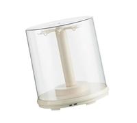 MHADBKH Boîte de rangement rotative pour figurines d'action, animaux en peluche, boîte de protection transparente, organiseurs rotatifs anti-poussière pour figurines de collection