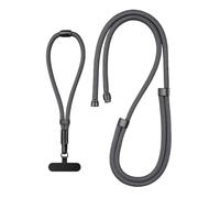 MHADBKH Bracelet de téléphone portable détachable avec mécanisme de sécurité réglable pour homme et femme avec clip en métal