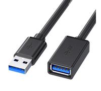 MHADBKH Câble d'extension USB 3.0 mâle vers femelle pour lecteurs clignotants lecteur de cartes mâle vers femelle