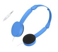 MHADBKH Casques pour Pliants avec Confort Bouchon 3 5 Mm Ajustement sur Les Écouteurs d'oreille Pliables Casques Rangement Facile pour Les Garçons Filles en Cas Portage Confortable