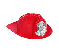 MHADBKH Chapeau de pompier pour enfants - Casque de pompier pour enfants - Accessoire de costume de pompier dur - Casque de fête d'Halloween