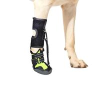 MHADBKH Chaussure corrective pour chien pour soulever en toute sécurité les gouttes d'orteils Attelle de pied avec bobine pour chiens sans jointures Bottes de chien traînant les pattes Amélioration de