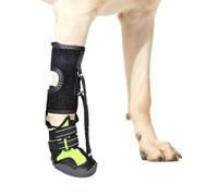 MHADBKH Chaussure corrective pour chien pour soulever en toute sécurité les gouttes d'orteils Attelle de pied avec bobine pour chiens sans jointures Bottes de chien traînant les pattes Amélioration de