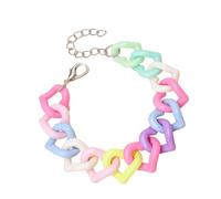 MHADBKH Collier/bracelet dopamines tendance pour femme avec des designs uniques et une couleur élégante pour les fêtes et au quotidien, Bracelet, Plastique/résine, Pas de gemme
