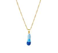 MHADBKH Collier ras du cou réglable en alliage avec lettre colorée pour femme, R, Métal, Pas de gemme