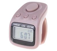 MHADBKH Compteur numérique avec bouton de comptage dédié, A | Conception d'alimentation rechargeable, référence de l'heure à l'écran, forme légère pour la présence et le comptage des