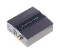 MHADBKH Convertisseur auditif numérique vers analogique 192 kHz Adaptateur coaxial pour systèmes Home Cinéma