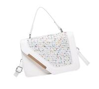MHADBKH D'épaule Élégant En Cuir PU En Cuir À Main Fête Avec Une Sangle Réglable Détachable Pour Les Femmes Les Filles Crossbody