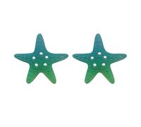 MHADBKH Écouteur Étoiles de mer Mode Décoration Etoile de Mer Bulle Vert | Silicone doux au toucher ; port confortable pour le travail et les voyages ; usage quotidien et cadeau ;