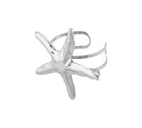 MHADBKH Élégant bracelet marin réglable avec étoiles de mer et conque, idéal pour un style décontracté ou de villégiature, coquillages et étoiles de mer, taille unique, Comme décrit