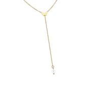 MHADBKH Élégant collier de perles en forme de cœur et de papillon pour femme avec des designs délicats en alliage et une finition résistante aux allergies, Butterfly, Métal, Pas de gemme