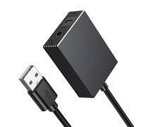 MHADBKH Extracteur auditif USB vers Spdif optique et 3,5 mm pour home cinéma et jeux vidéo