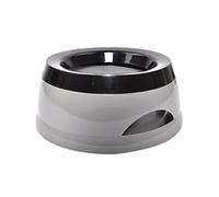 MHADBKH Gamelle d'eau pour chien sans éclaboussures - Fontaine pour chat - Distributeur de liquide de voyage pour voiture - Distributeur de nourriture pour chat