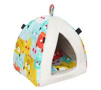 MHADBKH Hamster Lit chaud Hamac Maison pour petits animaux Cage Accessoires pour Sugar Golden Bear S/L