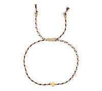 MHADBKH Inspire - Croix en corde de coton - Design réglable - Accessoire de bijoux pour adultes tendance - À porter au quotidien - Style rétro, taille unique, Comme décrit