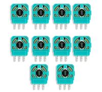 MHADBKH Lot de 10 boutons de joystick analogiques 3D pour potentiomètre de joystick analogique 3D