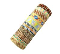 MHADBKH Lot de 10 bracelets colorés tissés à la main tressés à la main - Longueur réglable, m, Comme décrit