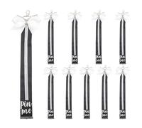 MHADBKH Lot de 10 porte-clés colorés de pom-pom girl avec nœud pour sac à dos, accessoire pour filles et adolescentes sportives, accessoire pour sangle de sac à dos