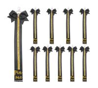 MHADBKH Lot de 10 porte-clés colorés de pom-pom girl avec nœud pour sac à dos, accessoire pour filles et adolescentes sportives, accessoire pour sangle de sac à dos