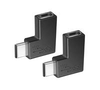MHADBKH Lot de 2 adaptateurs rapides USB 3.1 de type C avec tête mâle femelle en option pour une connexion facile et un transfert de données rapide