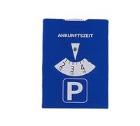 MHADBKH Lot de 2 disques de stationnement bleus pour un stationnement sécurisé et un affichage clair de l'heure dans les zones routières