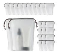 MHADBKH Lot de 24 sacs à chaussures épais et résistants à la poussière avec cordon de serrage - Organiseur de chaussures réutilisable