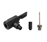 MHADBKH Lot de 3 adaptateurs de valves Prestas Schraders pour pompes à vélo - Aiguille de ballon gonflable - Buse à air