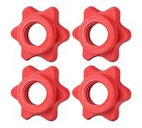MHADBKH Lot de 4 écrous hexagonaux de rechange pour tige d'haltère