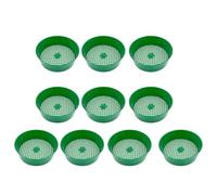 MHADBKH Lot de 5/10 tamis verts pour filtrer efficacement le sol, idéal pour un usage domestique, outil de plantation