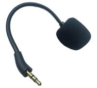 MHADBKH Microphone de rechange pour casque de jeu K820NC avec prise 3,5 mm et manchon en éponge avec suppression du bruit Noir