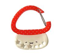MHADBKH Mousqueton Clip pour clés et petits objets Pendentif Acrylique pour sac à dos Handbook Décoration Ita Bag Boucle Accessoire, 5, Acrylique, Pas de gemme